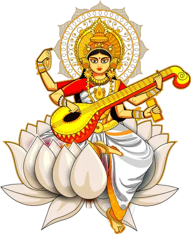  Download Vasant Panchami Cartoon Musical Instrument Plucked Wishes Happy Basant Panchami Png Me Png