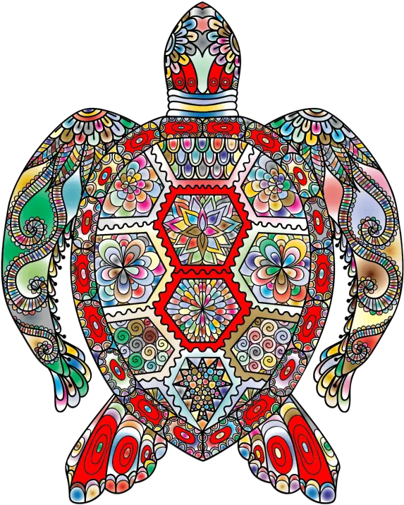  Turtle Png Svg Clip Art For Web Download Clip Art Png Mandalas De Tortugas Pintadas Turtle Icon Png