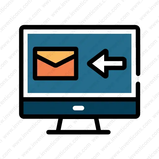  Download Sending Email Vector Icon Inventicons Lcd Png Email Share Icon