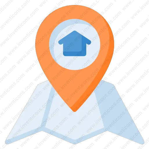  Download Address Vector Icon Inventicons Vertical Png Here Maps Icon