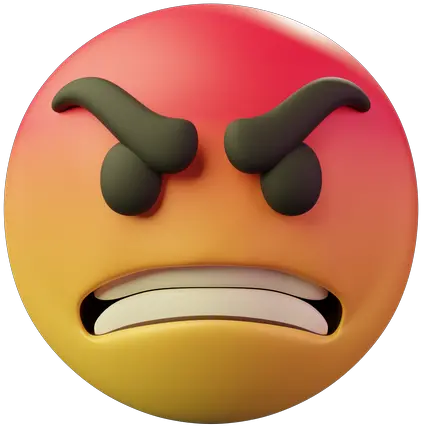  Angry Icon Download In Flat Style Happy Png Angry Face Icon