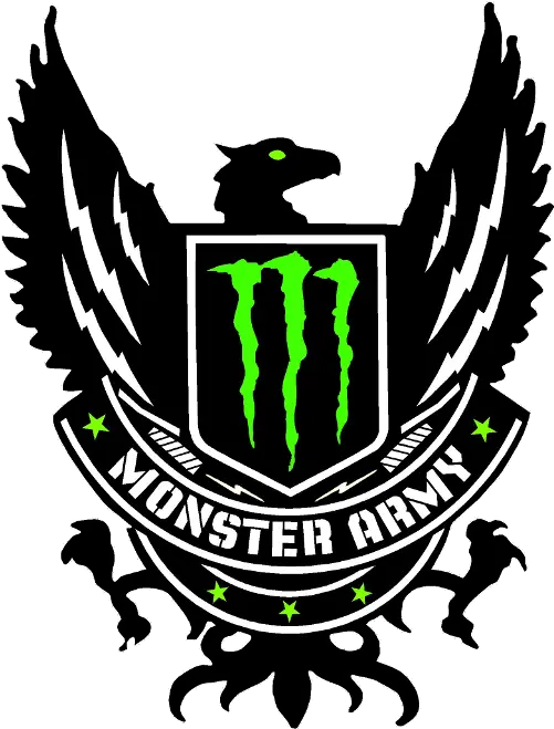  Monster Energy Clipart Army Monster Army Logo Vector Png Monster Energy Logo Png