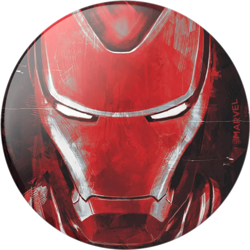  Iron Man Portrait Popsockets Popgrip Avengers Endgame Iron Man Png Iron Man Helmet Png