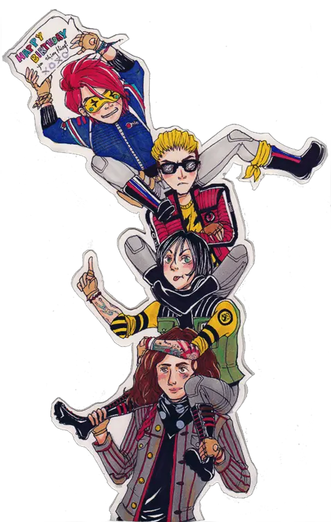  230 Mcr Ideas My Chemical Romance Emo Bands Danger Days Art Mcr Png Frank Iero Icon