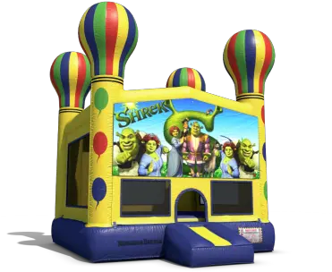  Kangaroo Bounce Balloon Bouncer Shrek Theme Inflatable Png Shrek Png