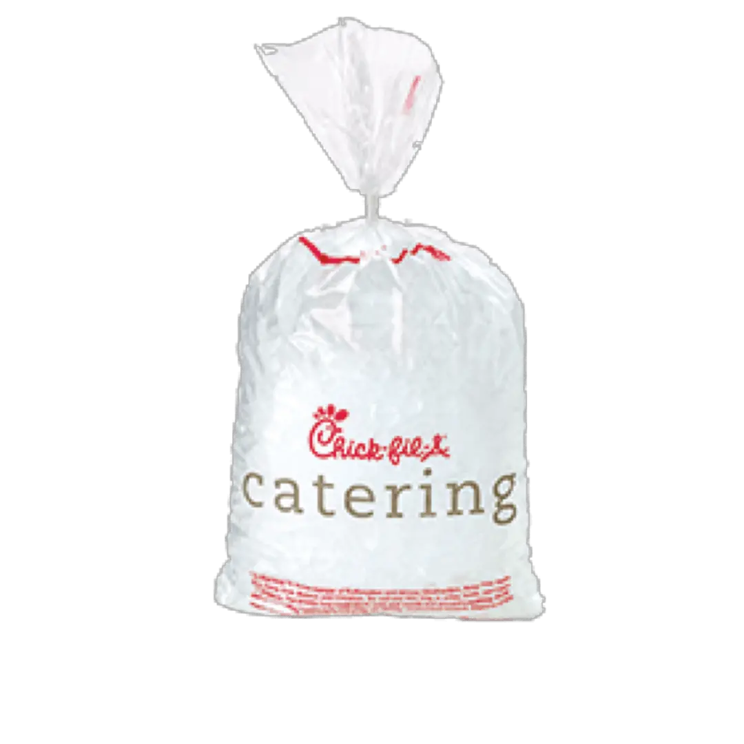  5 Lb Bag Of Ice Chick Fil A Crushed Ice Png Chick Fil A Logo Png