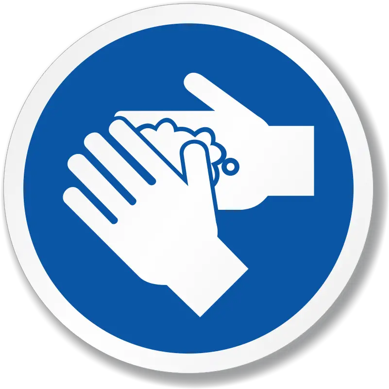  Wash Hand Symbol Health And Safety With Animals Sanitize Your Hands Sign Png Eye Wash Icon