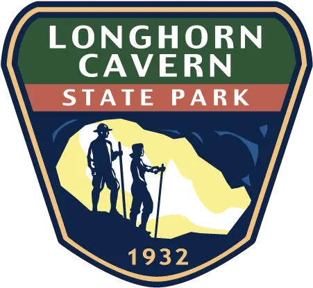  Longhorn Cavern State Park Texas State Park Logo Png Cave Story Logo