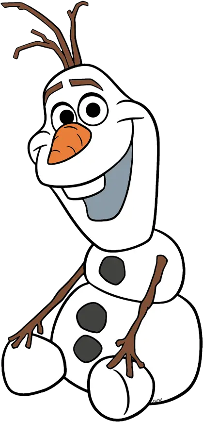  Olaf Clip Art From Frozen Disney Galore Frozen Pictures To Colour Png Olaf Transparent