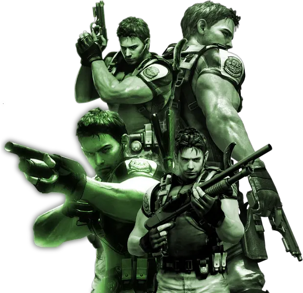  Download Chris Redfield Png Image With Chris Redfield Code Veronica Re5 Chris Redfield Png