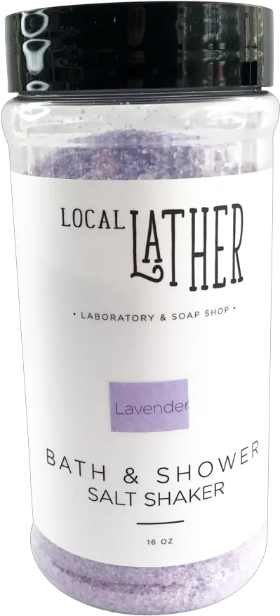  Lavender Bath Salt Shaker 1 Lb Local Png