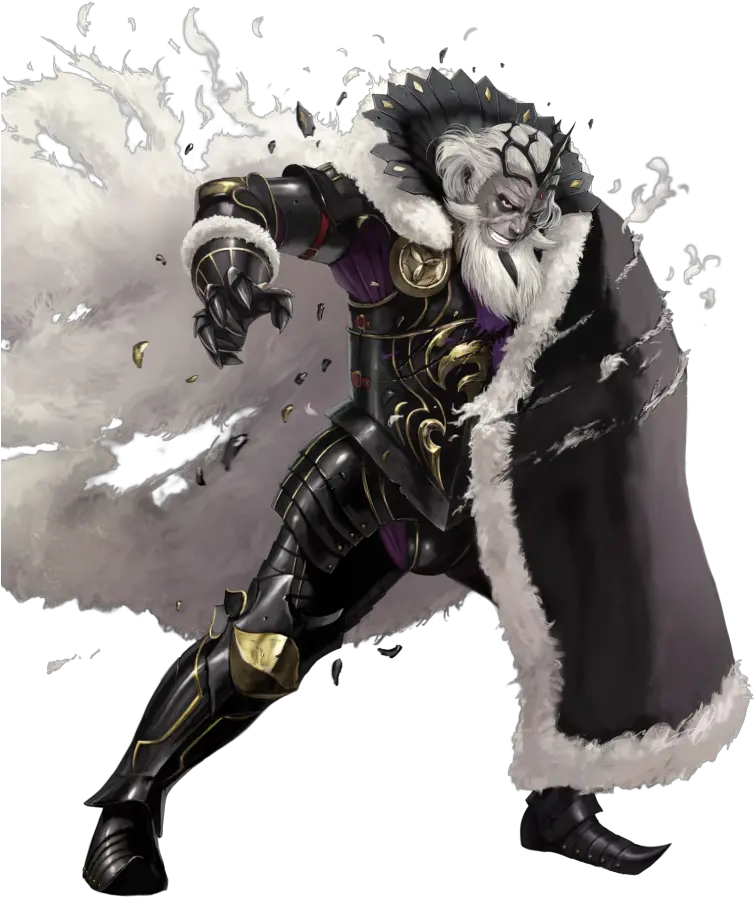  Evil Smile Png 1boy Armor Armored Boots Beard Black Armor Dragon Fire Emblem Fates Garon Evil Smile Png