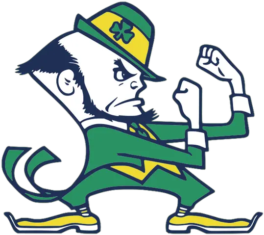  Leprechaun Clipart Lucky Charms Cereal Notre Dame Fighting Irish Png Lucky Charms Png