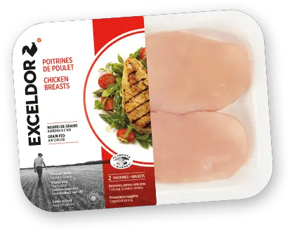  Chicken Breast Products Exceldor Recipes Poulet Haché Png Chicken Breast Png