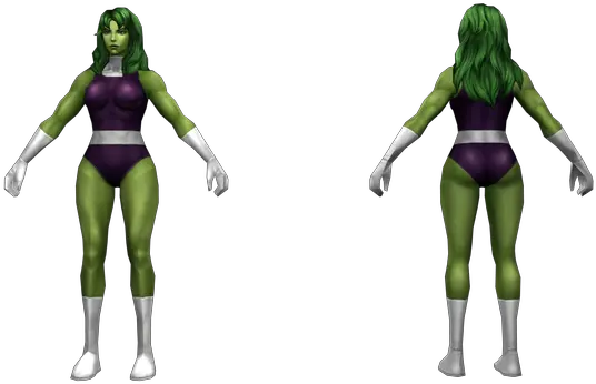  She She Hulk Models Resource Png She Hulk Png