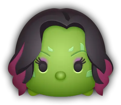  She Hulk Tsum Marvel She Hulk Tsum Tsum Png She Hulk Png