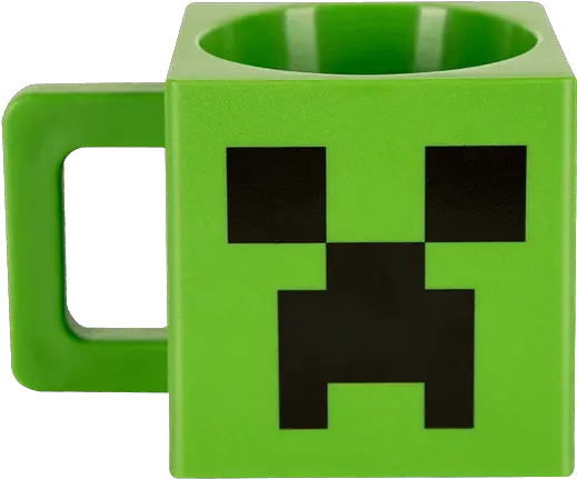  Minecraft Plastic Creeper Face Mug Mug Creeper Png Creeper Png