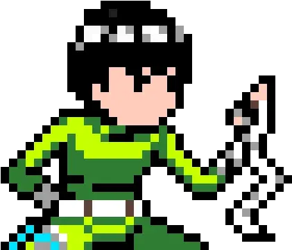  Rock Lee Naruto Cross Stitch Patterns Png Rock Lee Png