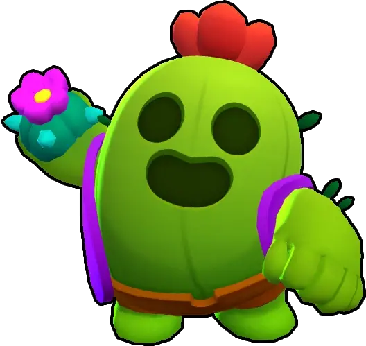  Spike Spike Brawl Stars Personajes Png Brawl Stars Png