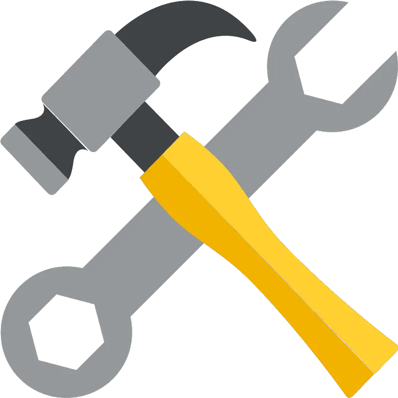  Hammer And Wrench Emoji Clipart Free Download Transparent Hammer And Wrench Clipart Png Hammer Png