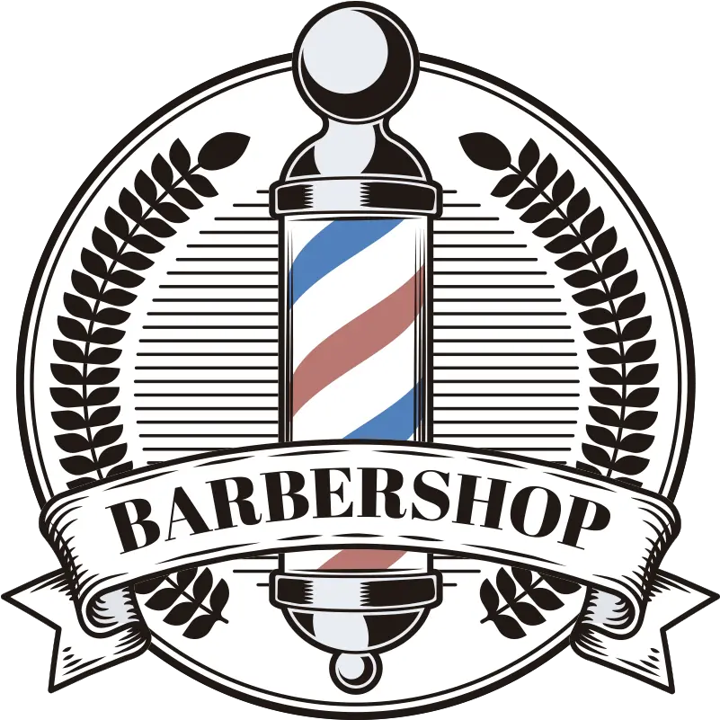  Download Barbershop Logo Hd Png Uokplrs Unisex Salon Logo Png Barbershop Logo