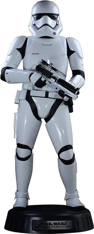  Life Size First Order Stormtrooper Available From Sideshow Anovos First Order Stormtrooper Life Size Png Stormtrooper Png