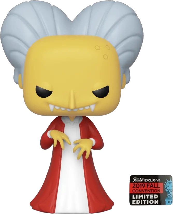  Simpsons Vampire Mr Burns Nycc 2019 Exclusive Pop Vinyl Vampire Mr Burns Funko Pop Png Simpsons Transparent