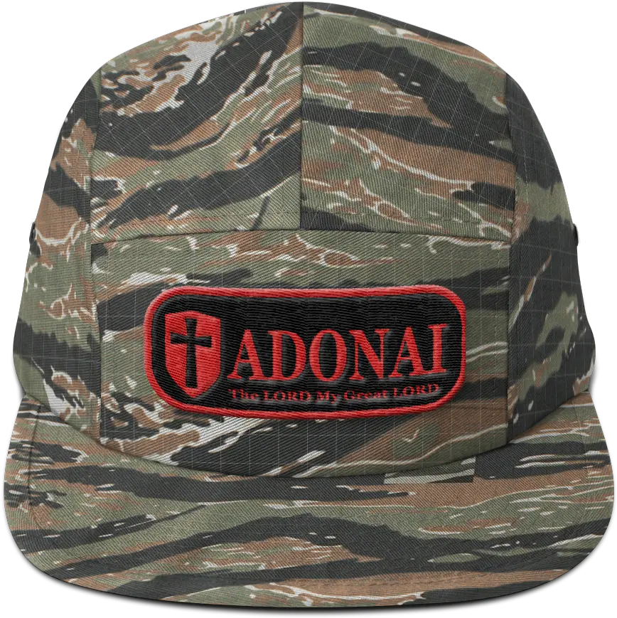  Five Panel Cap3d Puff Embroidery Adonai The Lord My Live Free Or Die Cap Png Thug Life Hat Transparent