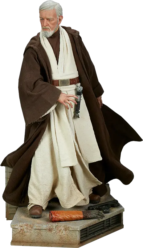  Obi Wan Kenobi Premium Figure Star Wars 4 Obi Wan Kenobi Toy Png Obi Wan Png