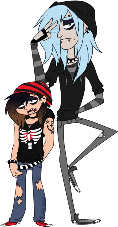  Download Free Rick Tumblr My Au And Morty The Emo Rick And Morty Emo Kid Png Rick Sanchez Transparent