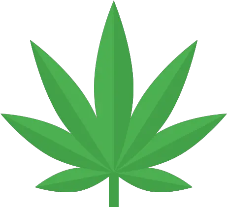  Cannabis Icon Weed Leaf Simple Drawing Png Cannabis Leaf Png