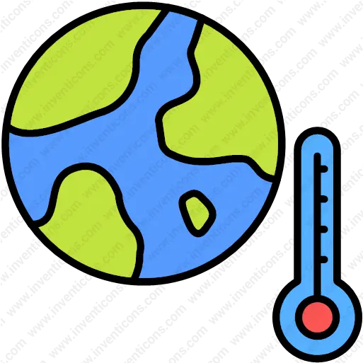  Download Global Warming Vector Icon Inventicons Dot Png Global Warming Icon