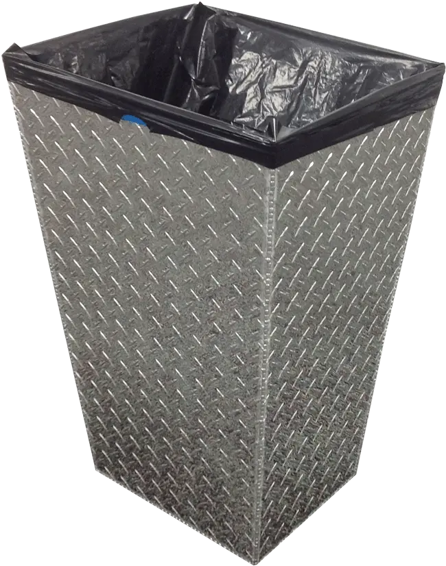  Garage Trash Can Diamond Plate Aluminum Pit Products Laundry Basket Png Trash Can Transparent