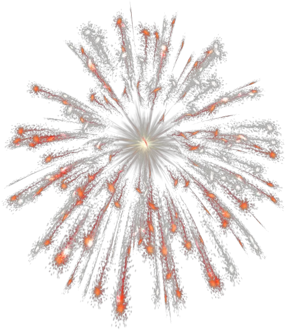  Fireworks Png 24 Transparency Picture 622549 Orange Fireworks Transparent Fireworks Png