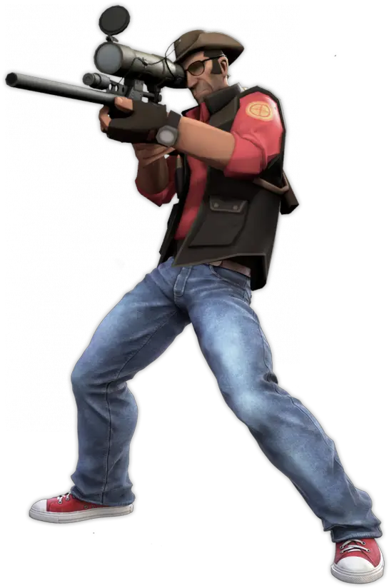  When The Sniper Doesnu0027t Just Stand In One Spot All Game Tf2 Terry Gogurt Png Sniper Transparent