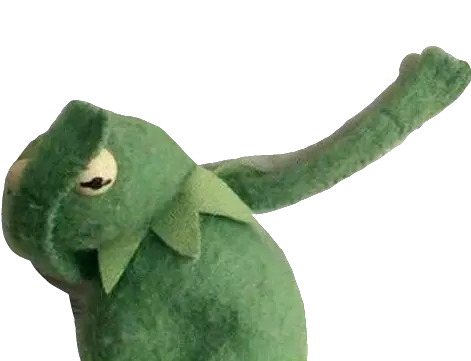  Download Dab Frog Kermitthefrog Png Kermit The