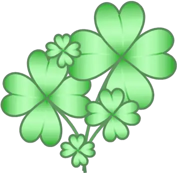  Vector Clover St Patricks Transparent Four Leaf Clovers Clipart Png Shamrock Clipart Png