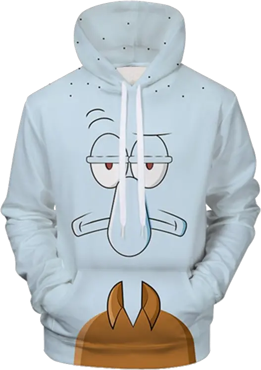  Squidward Tentacles Spongebob Squarepants 3d Hoodie Sueter De Bob Esponja Png Squidward Png