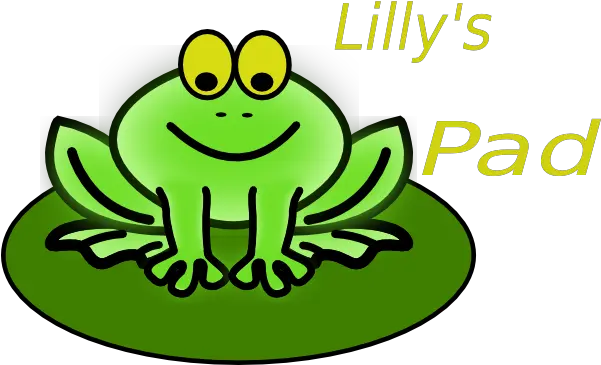  Transparent Frog Draw A Frog On A Lily Pad Png Lily Pad Png