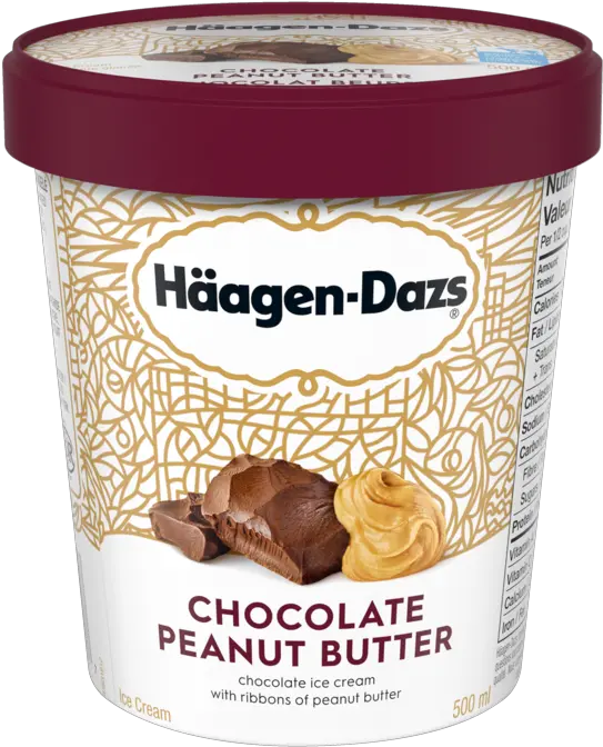  Chocolate Peanut Butter Ice Cream Haagen Dazsca Matcha Ice Cream Haagen Dazs Png Peanut Transparent