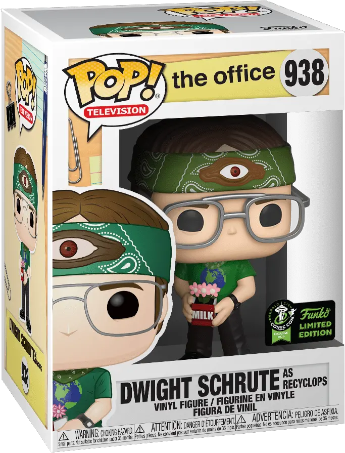  Dwight Schrute As Recyclops Catalog Funko Everyone Is Funko Pop Dwight Schrute Png Dwight Schrute Png