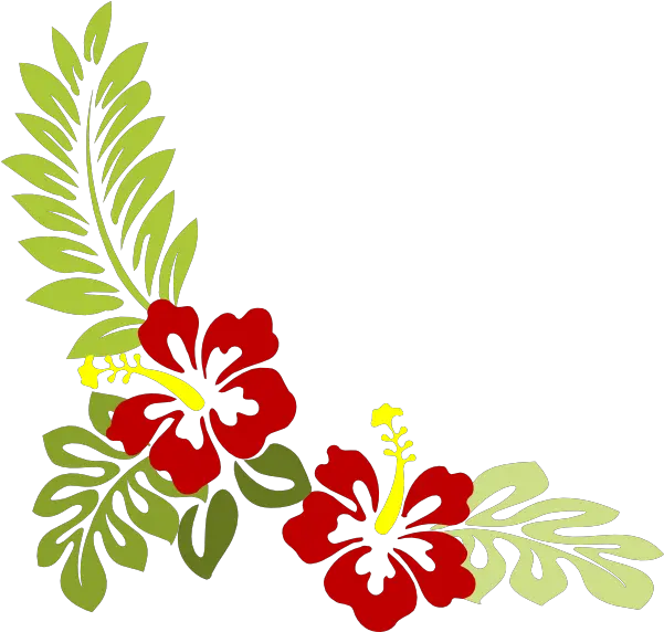  Hibiscus Flower Clipart Hawaiian Flowers Clip Art Png Hibiscus Flower Png