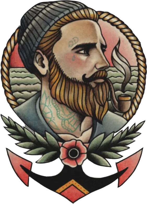  Download Tattoos School Old Tattoo Flash Parlor Hq Sailor Tattoo Old School Png Face Tattoo Png