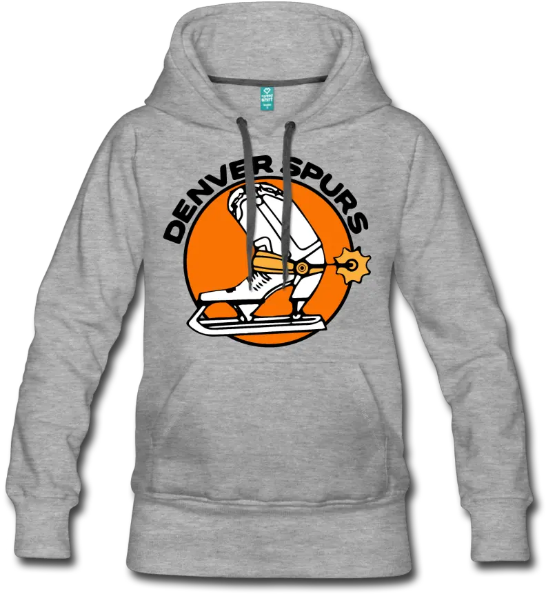  Denver Spurs Logo Womenu0027s Premium Hoodie Wha U0026 Chl Nick Eh 30 Merch Png Spurs Logo Images