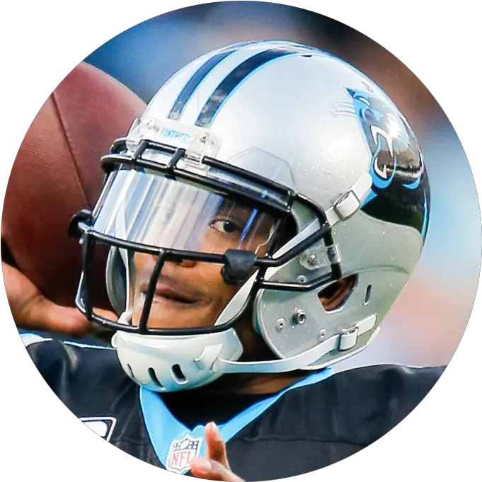  Who Wins Endorsement Battle Between Cam Newton And Peyton Face Mask Png Cam Newton Png