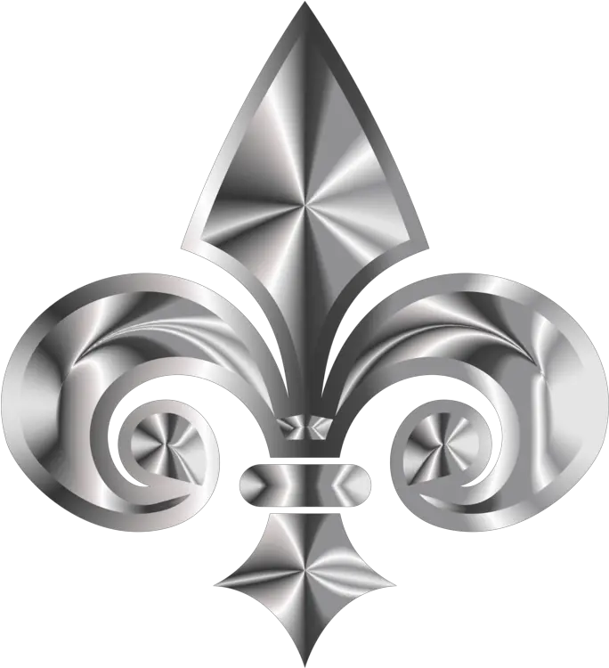  Ornament Symbol Metal Png Clipart Silver Fleur De Lis Png Fleur De Lis Png