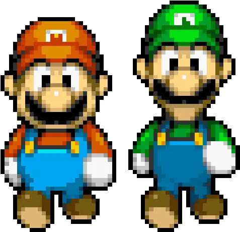  Luigi Gifs Page 3 Mario And Luigi Pixel Gif Png Pixel Mario Transparent