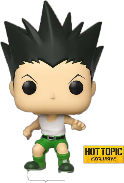  Hunter X Funko Pop Gon Freecss White Shirt Pre Hunter X Hunter Funko Pop Hot Topic Png Hunter X Hunter Png