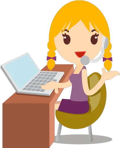  Callcenter Girls Blonde Icon Iconset Dapino Png Call Center