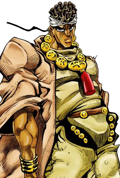  Muhammad Avdol Jojou0027s Bizarre Encyclopedia Jojo Wiki Avdol Manga Png Giorno Giovanna Icon